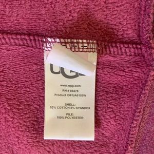 UGG women’s zippered hoodie